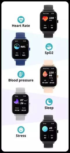 COLMI-P81 Ultra Smartwatch para Homens e Mulheres, Chamadas por Voz, Tela 1.9 ", Monitor de Saúde 24H, 100 Modos Esportivos, Smartwatch Bluetooth - Wolf Magazine