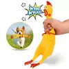 Brinquedos engraçados de frango gritando, som de espremedor, moagem de dentes, adequados para cães pequenos a médios, produtos para animais de estimação, suprimentos para casa