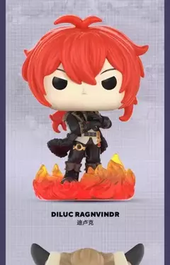 Edição genuína funko pop genshin impacto keqing, paimon anime personagem ação desktop decoração em veículo modelo colecionável - Wolf Magazine