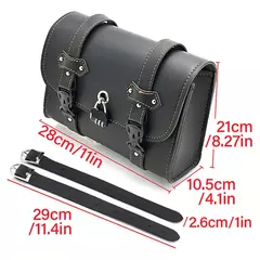Alforje para motocicleta com bloqueio de senha, bolsa lateral de grande capacidade para harley sportster xl 883 1200 honda/yamaha/suzuki - loja online