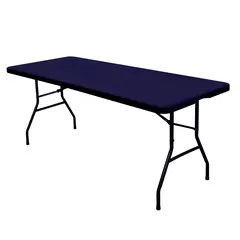 Elastic spandex toalha de mesa, 4/6/8ft, estiramento, retangular, lavável e resistente a rugas, para a mesa do pátio, 1 pc - loja online