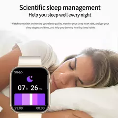 LIGE-Relógio inteligente para homens e mulheres, carregamento sem fio Smartwatch, chamadas Bluetooth, pulseira de fitness, relógio personalizado, novo, 2022 - Wolf Magazine