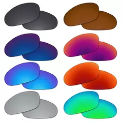 Lentes de reposição polarizadas OOWLIT para óculos de sol Oakley Monster Dog - multicoloridos - loja online