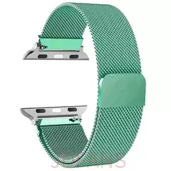 Pulseira Milanese para Apple Watch, Banda Respirável de Metal para iWatch, Homens e Mulheres, 9, 8, 7, 41mm, 45mm, Ultra 2, 49mm, 6543SE, 44mm, 40 milímetros, 42 milímetros - loja online