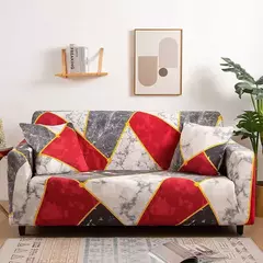 Tampa colorida elástica do sofá para a sala de estar, tudo incluído, poeira-prova, antiderrapagem, tampa universal do sofá, tampas do sofá, 1, 2, 3, 4 Seater na internet