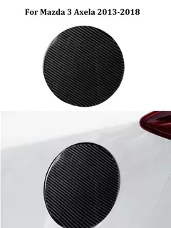 Black Carbon Fiber Autocolantes para Carro, Acessórios Decorativos para Interiores, Mazda 3 Axela, 2013, 2014, 2015, 2016, 2017, 2018 na internet