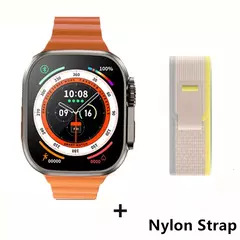 2024 novo relógio inteligente 9 ultra pro max gen 2 49mm tela amoled smartwatch alta taxa de atualização carregamento sem fio das mulheres dos homens para o esporte - comprar online