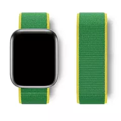 Série 9, 8, SE, 7, 6, 5, 4, 3, 49mm, Loop de Nylon para Apple Watch Band, Ultra-2, iWatch Strap, 44 milímetros, 40 milímetros, 45 milímetros, 41 milímetros