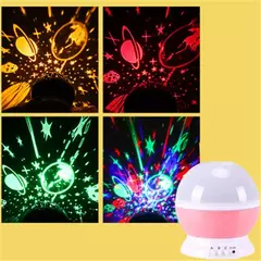 LED Rotating Night Light Projector, Céu Estrelado, Star Master, Crianças, Crianças, Sono, Romântico, USB, Lâmpada, Presentes para Criança - comprar online