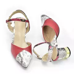 Conjunto italiano de sapatos e sacos para mulheres, sapatos luxuosos, saltos altos para senhoras, designers nigerianas, bombas de festa, sexy, 2022 - loja online