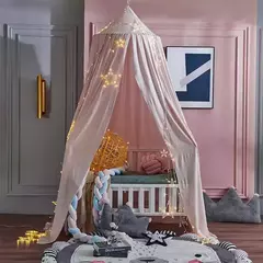 Rede Mosquiteira Pendurada para Crianças, Berço Cortina, Tenda Pendurada, Decoração de cama, Menina Princesa, Cama Canopy, Living Corner Play, Leitura na internet