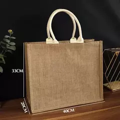 Sacolas de juta com lenço para dama de honra, bolsa de praia retro, despedida de solteira personalizada, presentes para namorada - comprar online