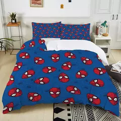 Marvel Spider-Man Conjunto de cama para adultos e crianças, Luxury Bed Comforter, Capa de edredão, 2 Fronhas, Gift, 3Pc, 1 - Wolf Magazine