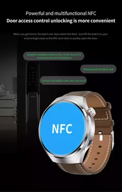Huawei GT4 Pro Smartwatch Impermeável para Homens, GPS, NFC, 360x360, Tela AMOLED, Frequência Cardíaca, Chamada Bluetooth, IP68, 2022 - Wolf Magazine