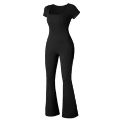 Macacão Push Up para Mulheres, Conjuntos Esportivos, Roupas de Yoga, Macacão Preto, Macacão, Ginásio Fitness, Roupa Esportiva, 2024 - loja online