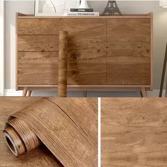 Adesivos de PVC de grão de madeira Papel de parede autoadesivo impermeável Papéis de parede para armário, mesa, móveis, decoração de casa - loja online