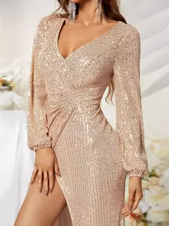 YISIKADO-vestido de baile, vestido de noite, gola sobrepeliz, Wrap Hem, Giffindou, 2022 na internet