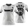 Camiseta de anime Dragon Ball Z masculina, camiseta de manga curta, roupas casuais, tops infantis, roupas infantis, verão