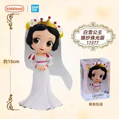 Bandai anime disney princesa elsa ariel alice neve branca q posket presentes de natal ou coleção genuína figura de ação modelo brinquedos na internet