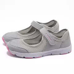 Tênis confortáveis ao ar livre para mulheres, tecido de malha respirável, sapatos femininos, calçado feminino, moda, novo, 2024 - loja online