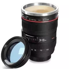 Caneca de café da lente da câmera de 1pc, caneca dos fotógrafos do café do curso, artigos para casa