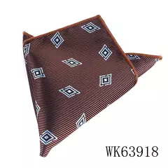 Lenços Lenços Quadrados Floral para Homens e Mulheres, Toalha Peito Tecida, Lenço para Cavalheiros, Toalha de Bolso, Novo na internet