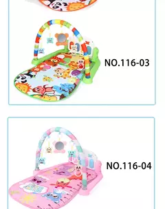 Multifuncional Fitness Frame para o bebê, Ginásio atividade, Tapete do jogo, Rack Musical, Infantil Educacional Crawling Carpet, Brinquedo infantil de presente - loja online