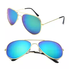 FOENIXSONG-Óculos de Sol Gradiente Redondo para Homens e Mulheres, Pilot Sunglasses, Fashion - comprar online