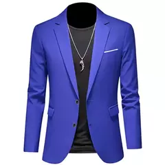 Blazers boutique casuais masculinos, jaqueta monocromática, terno slim fit, casaco de lazer, boutique de moda, novo, 2023 na internet