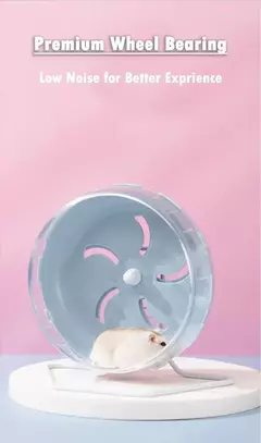Imagem do Roda de exercício hamster pet jogging roda esportes correndo bola hamster acessórios brinquedos pequenos animais rato chinchila roda 21.5cm