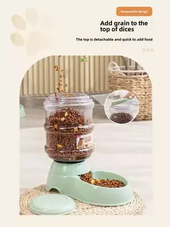 Dispensador automático de água para animais de estimação, grande capacidade, tigela para cães, plástico de qualidade alimentar, fonte de água, atacado, suprimentos de rega para cães na internet