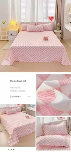 Lençóis de cama macios de alta qualidade, lençóis queen size, top de impressão, gêmeo, rainha, rei, lençóis planos, colcha na internet