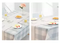 Toalha de mesa resistente à poeira impermeável durável, perfeita para festas piqueniques, família lavável, design high-end, ideal, elegante - Wolf Magazine