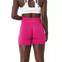 NVGTN Spandex Sólida Sem Costura Shorts Mulheres Soft Workout Calças Justas Fitness Yoga Calças Gym Wear - loja online