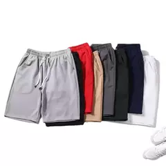 Homens soltos fitness calções de praia, ginásio, musculação, casual, calças ao ar livre, marca masculina sweatpant, novo, verão, M-4XL na internet