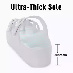 Pallene-Sandálias femininas de plataforma tamancos, chinelos de sola grossa, sandálias femininas de praia ao ar livre com suporte de arco, sapatos macios de EVA - comprar online