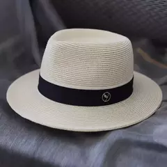 Chapéu de Palha Aba Larga para Mulheres e Homens, Boné de Sol de Praia, Proteção UV, Fedora Natural, Panamá, Macio, Designer, Presente de Aniversário, Verão, Novo - Wolf Magazine
