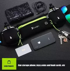 Marathon Trail Running Waist Pack para homens e mulheres, bolsa de cintura para telefone, garrafa de água, mochila esportiva, fitness, bolso duplo, cinto de corrida na internet