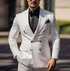 Verde militar masculino negócios formal ocasião smoking noivo padrinho festa de casamento baile terno masculino 2 peça conjunto blazer calças na internet