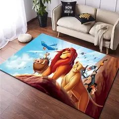 Simba o rei leão simba tapete para crianças, tapete para sala de estar, quarto, sofá, banheiro, 15 tamanhos na internet