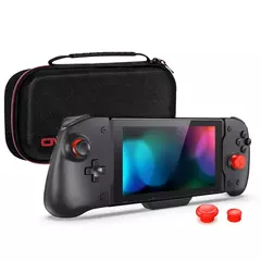 Nintendo Switch Controller com saco de armazenamento, vibração do motor duplo, built-in 6-Axis Gyro Handle, Grip, Gamepad, Fast Charge, atualizado