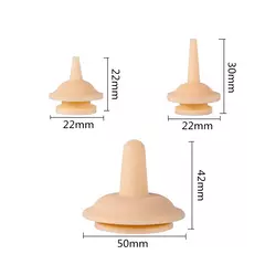 Mamilo de mamadeira com mamilo de silicone, recém-nascido, cachorro, gato, hamster, coelhos, gatinhos, filhotes, chupeta - comprar online