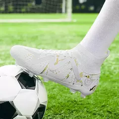 sapato masculino tênis masculino 2024 Homens Sapatos de Futebol Tamanho Grande Ultraleve Botas De Futebol Meninos Tênis Não-Deslizamento AG/TF Chuteiras De Futebol Botas De Tornozelo Unisex - loja online