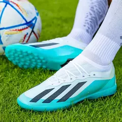 Tênis de treinamento de grama profissional para homens, grampos interiores, botas de futebol indoor, botas antiderrapantes, sociedade original - Wolf Magazine