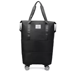 Imagem do Saco De Duffle Expansível Impermeável, Grande Capacidade, Roda Universal, Viagem De Negócios, Esperando Armazenamento De Nascimento, Viagem