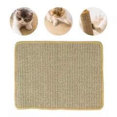 Sharpen Nails Cat Scratch Board, Cat Scratching Post Mat, Escalada esteira de árvore, Protetor de Móveis Natural Sisal