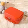 Mini mala de mão para mulheres, viagem curta, bagagem de viagem, sacos de maquiagem, 14 polegadas