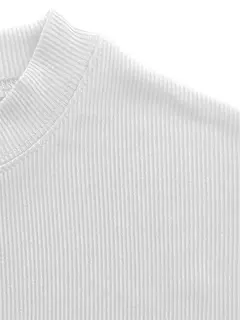 Camiseta listra de gola alta masculina, blusa fitness de manga curta, roupa esportiva de lazer, moda primavera e verão, camisa esportiva