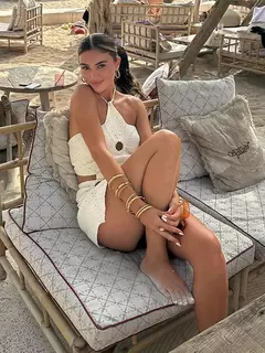 Vestido feminino de praia com alça curta, sexy oco malha sem encosto vestidos, padrão irregular, roupas de verão - Wolf Magazine
