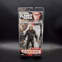 Imagem do Em estoque neca 1/12 ascensão de macacos césar kobaluka boneca móvel de 7 polegadas estatueta anime brinquedo modelo coleção sala ornamento de mesa